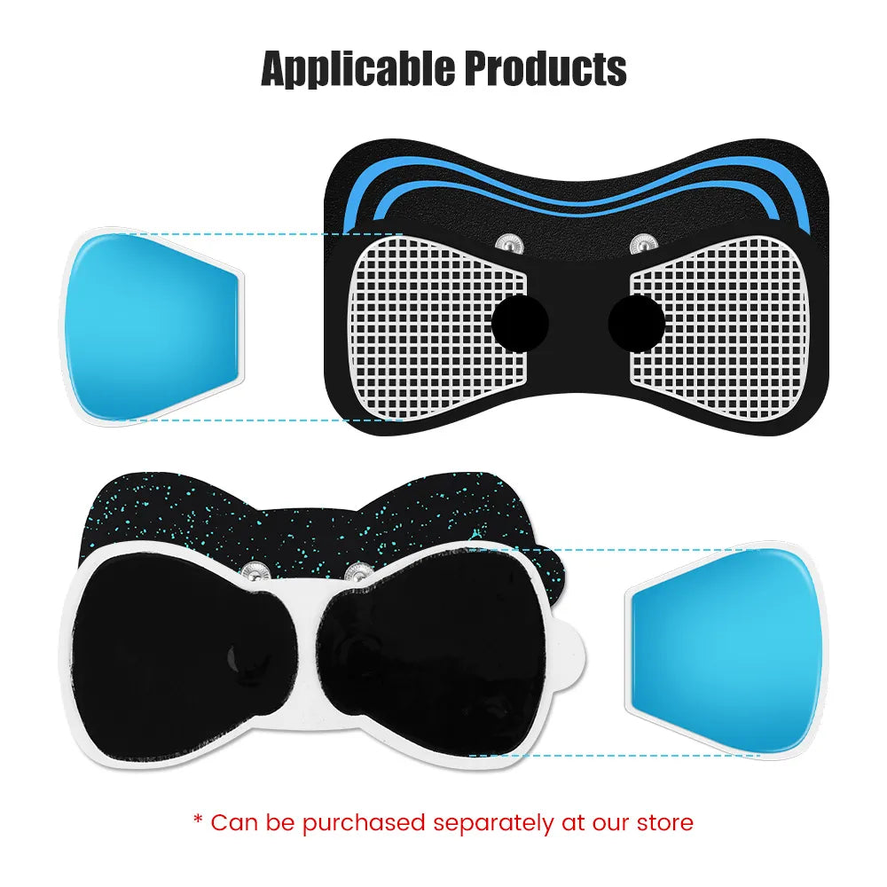 Replacement Body Massager Patch Muscle Stimulator Sticker Gels Accessories Gel Pads for EMS Neck Massager Trainer Hip Exerciser