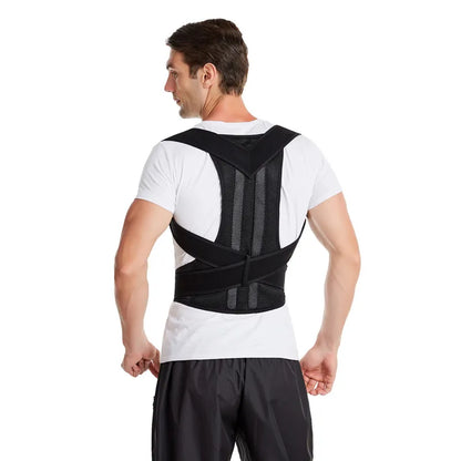 Adjustable Back Shoulder Posture Corrector Belt Clavicle Spine Support